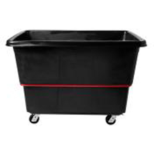 Heavy-Duty Utility Truck, Black Recycled Plastic, 59"/34-5/8" L x 34"/59-1/64" W x 42-1/16"/42-7/8" H, 27 cu. ft. Volume, 1200 lbs. Capacity Planification Entrepots Molloy