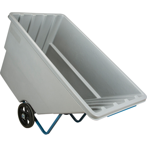 Tilt Truck, Polyethylene, 1.1 cu. yd., 1250 lbs. Load Capacity Planification Entrepots Molloy