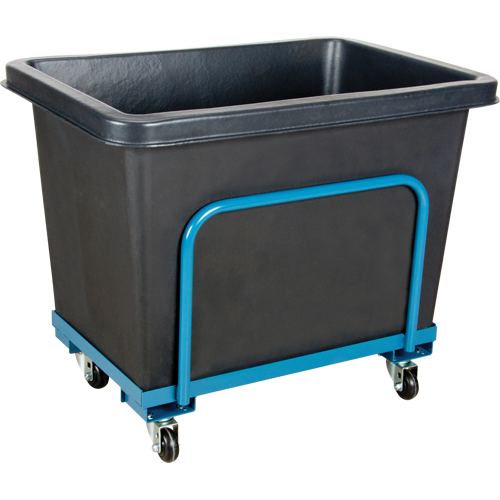 Tapered Wall Box Truck, Polyethylene, 37" L x 26" W x 30" H, 9 cu. ft. Volume, 800 lbs. Capacity Planification Entrepots Molloy