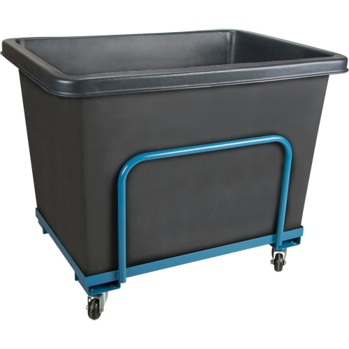 Tapered Wall Box Truck, Polyethylene, 43" L x 30" W x 33" H, 16 cu. ft. Volume, 800 lbs. Capacity Planification Entrepots Molloy
