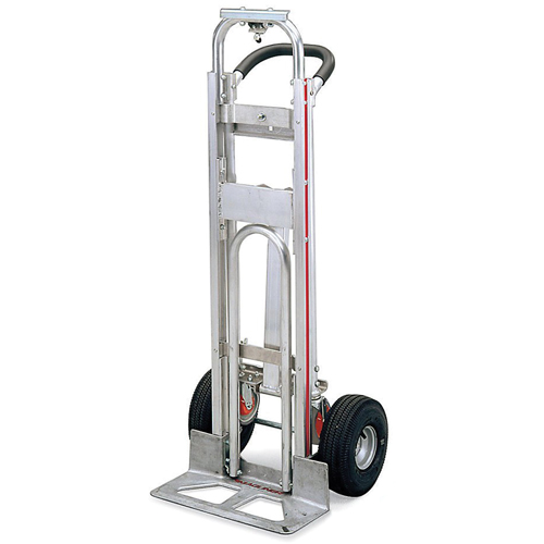 Three Position Hand Truck, Aluminum, 750 lbs. Capacity Planification Entrepots Molloy