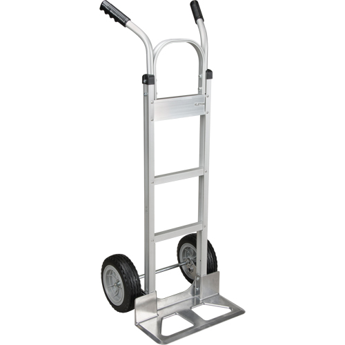 Knocked Down Hand Truck, Dual Handle, Aluminum, 50-5/8" Height, 500 lbs. Capacity Planification Entrepots Molloy
