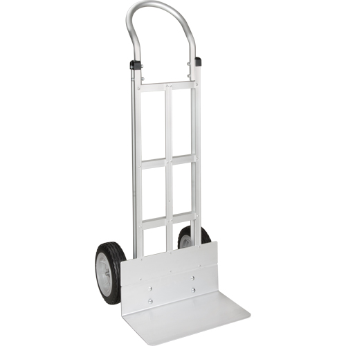Diable d&eacute;mont&eacute;, Prise Continu, Aluminium, Hauteur de 49-5/8", Capacit&eacute; 500 lb Planification Entrepots Molloy