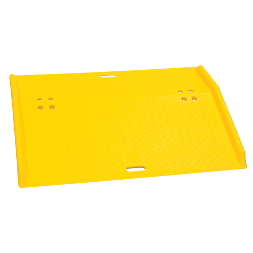 Portable Poly Hand Truck Dock Plate, 750 lbs. Load Capacity, 36" L x 48" W x 5" H Planification Entrepots Molloy