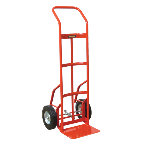 Touch-N-Tilt hand Truck - TNT56-Z, Continuous Handle, Steel, 50" Height, 600 lbs. Capacity Planification Entrepots Molloy