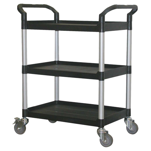 Chariot utilitaire, 3 tiers, 33-1/2" x 39-3/8" x 19", Capacit&eacute; 300 lb Planification Entrepots Molloy