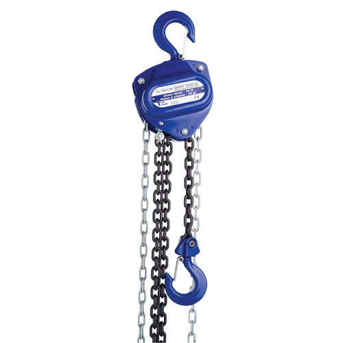 Chain Hoist, 10' Lift, 10000 lbs. (5 tons) Capacity, Load Chain Grade 80 Chain Planification Entrepots Molloy