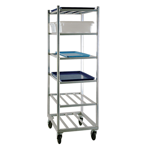 Shelf Cart, 6 Tiers, 20-7/8" W x 67" H x 27" D, 450 lbs. Capacity Planification Entrepots Molloy