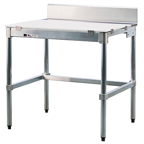 Poly-Top Workbench, 84" W x 30" D x 35-1/2" H, 1200 lbs. Capacity Planification Entrepots Molloy