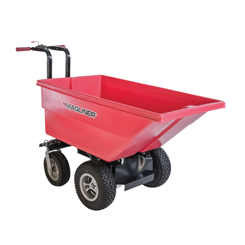 Motorized Tilt Truck, 6 pi³ Capacity, 40" H x 25" W x 56" D Planification Entrepots Molloy