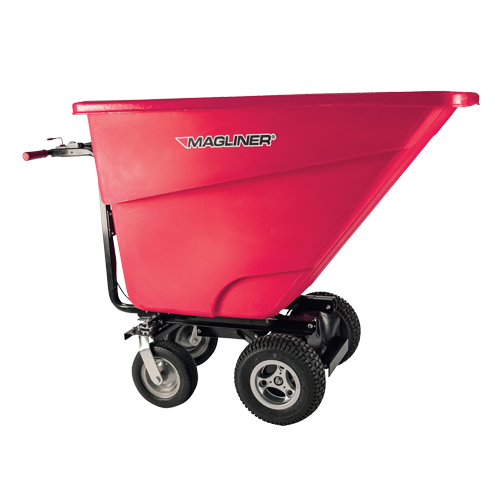 Motorized Tilt Truck, 13,5 pi³ Capacity, 45" H x 27" W x 68" D Planification Entrepots Molloy