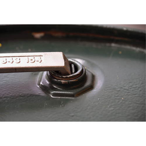 Drum Wrench, 3/4"/2" Opening, 9-1/2" Handle, Stainless Steel Planification Entrepots Molloy
