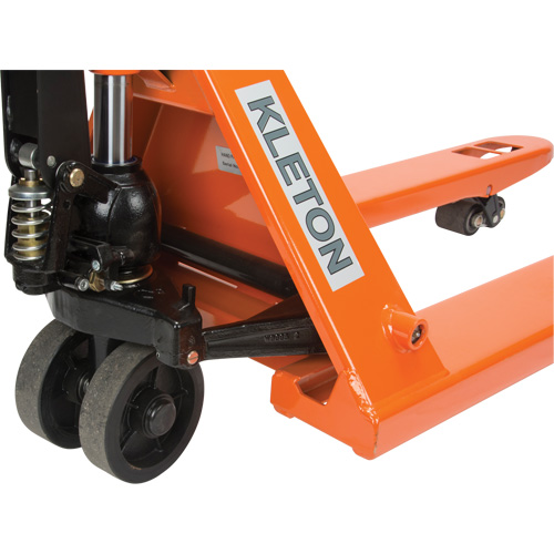 Super Heavy-Duty Manual Pallet Truck, Steel, 48" L x 27" W, 11000 lbs. Capacity Planification Entrepots Molloy