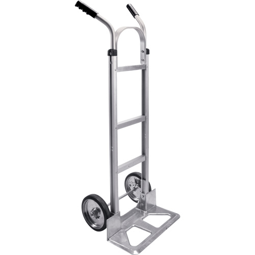 Knocked Down Hand Truck, Dual Handle, Aluminum, 50-5/8" Height, 500 lbs. Capacity Planification Entrepots Molloy