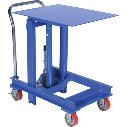 Table &eacute;l&eacute;vatrice, 30" lo x 24" la, Acier, Capacit&eacute; 2000 lb Planification Entrepots Molloy