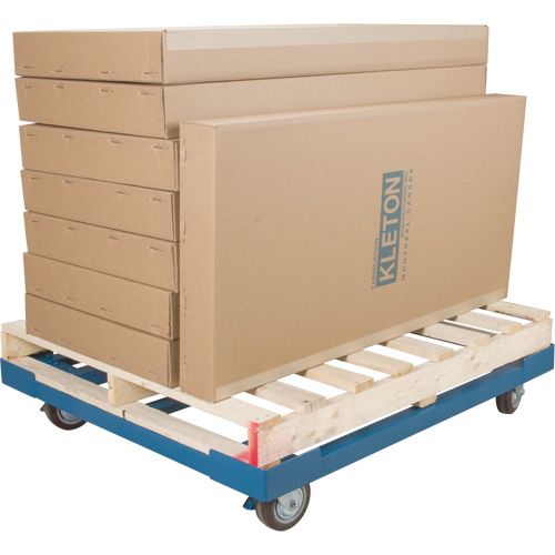 Socle roulant pour palette, 48,5" la x 43" p x 8" h, Capacit&eacute; de 3000 lb Planification Entrepots Molloy