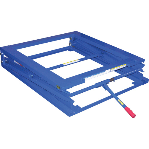 Adjustable Pallet Stand, 42-1/2" L x 40" W, 5000 lbs. Cap. Planification Entrepots Molloy