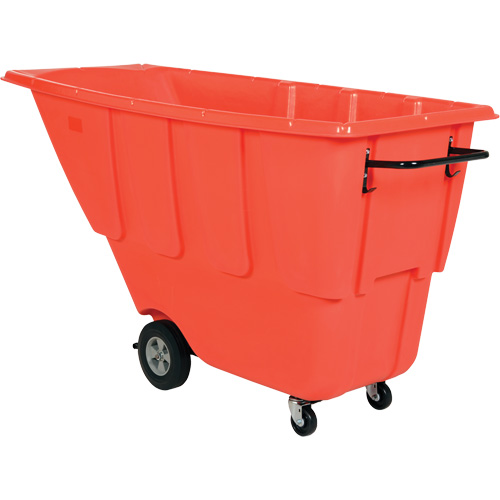 Tilt Truck, Polyethylene, 0.5 cu. yd., 450 lbs. Load Capacity Planification Entrepots Molloy