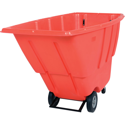 Tilt Truck, Polyethylene, 0.5 cu. yd., 450 lbs. Load Capacity Planification Entrepots Molloy