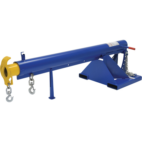 Grue t&eacute;lescopique pour chariot &eacute;l&eacute;vateur &agrave; fourche Orbit Boom Planification Entrepots Molloy