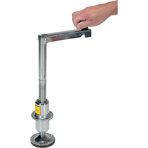 Screw-Style Levelling Jack Planification Entrepots Molloy