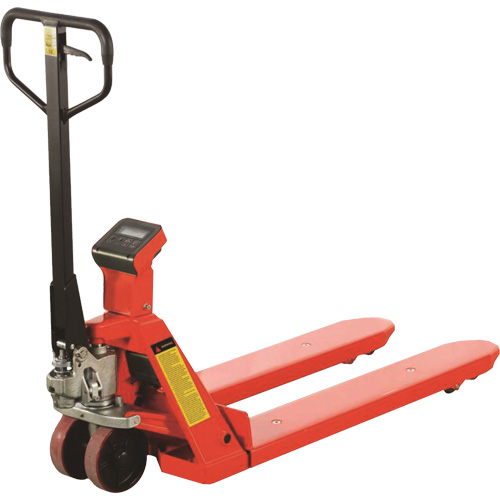 Eco Weigh-Scale Pallet Truck, 45" L x 22.5" W, 4400 lbs. Cap. Planification Entrepots Molloy