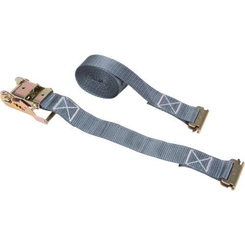 Tendeur d'arrimage &agrave; cliquet, Syst&egrave;me E-Track, 2" , 16' , Charge d'utilisation max. 1333 lb (605 kg) Planification Entrepots Molloy