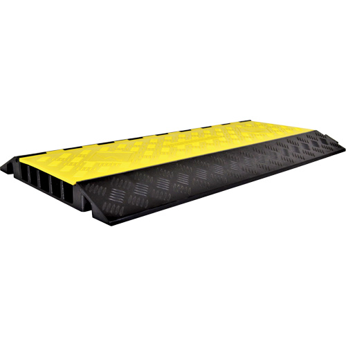 Protecteur de c&acirc;ble droit robuste Powerhouse, 5 canaux, 36" lo x 19,75" la x 2,25" h Planification Entrepots Molloy