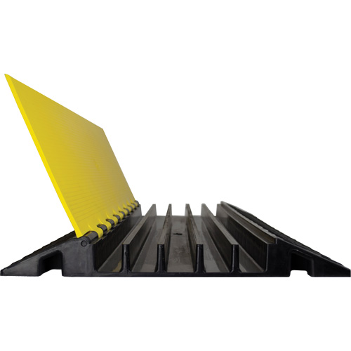 Protecteur de c&acirc;ble droit robuste Powerhouse, 5 canaux, 36" lo x 19,75" la x 2,25" h Planification Entrepots Molloy