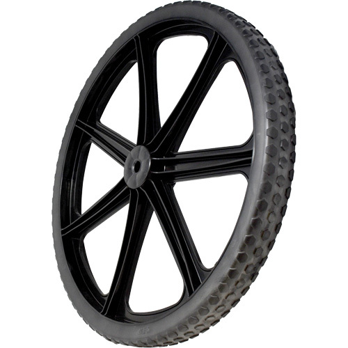 Roue &agrave; sept rayons pour brouettes Big Wheel Planification Entrepots Molloy