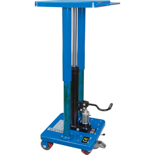 Hydraulic Work Table, 18" L x 18" W, Steel, 500 lbs. Capacity Planification Entrepots Molloy
