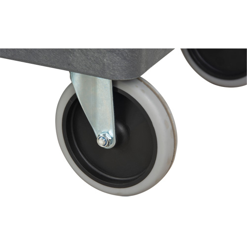 Chariot utilitaire pour l'entretien, 2 tiers, 16-1/2" x 32-1/2" x 34-1/2", Capacit&eacute; 550 lb Planification Entrepots Molloy