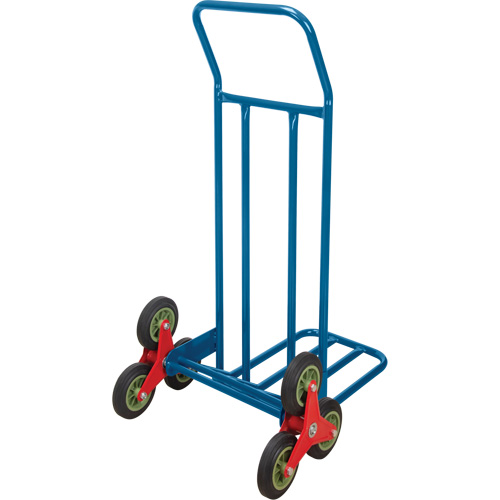 Stair Climbing Hand Truck, Steel Frame, 23-3/4" W x 45-5/8" H, 300 lbs. Capacity Planification Entrepots Molloy