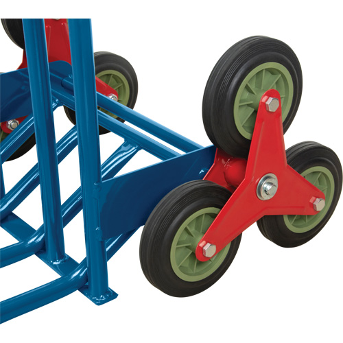 Stair Climbing Hand Truck, Steel Frame, 23-3/4" W x 45-5/8" H, 300 lbs. Capacity Planification Entrepots Molloy