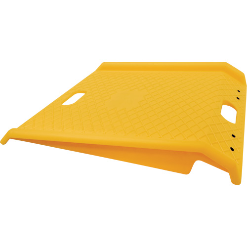 Rampe de trottoir portable en poly pour diable, Capacit&eacute; de 1000 lb, 27" la x 27" lo Planification Entrepots Molloy