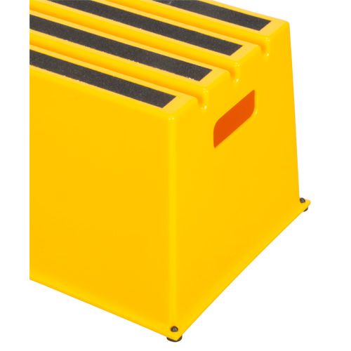 Escabeau industriel, 20-7/8" x 12-3/16" x Hauteur 12" Planification Entrepots Molloy