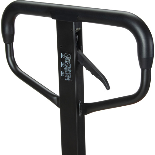 Transpalette manuel Quick-Lift, Acier, 48" lo x 20,5" la, Capacit&eacute; 5500 lb Planification Entrepots Molloy