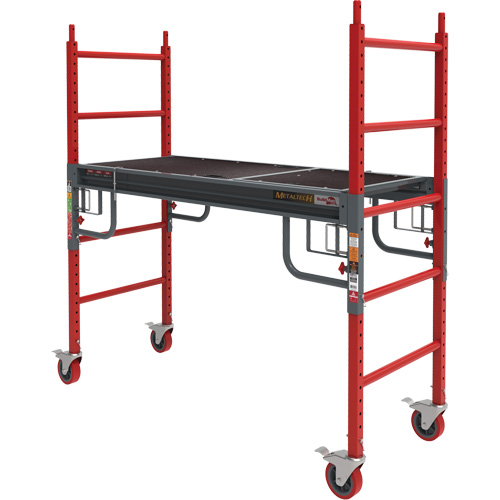 Buildman Baker Drywall Scaffold, 31" D x 6' H Planification Entrepots Molloy