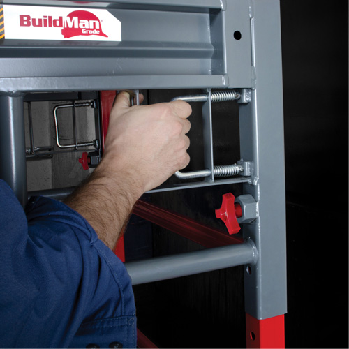 Buildman Baker Drywall Scaffold, 31" D x 6' H Planification Entrepots Molloy