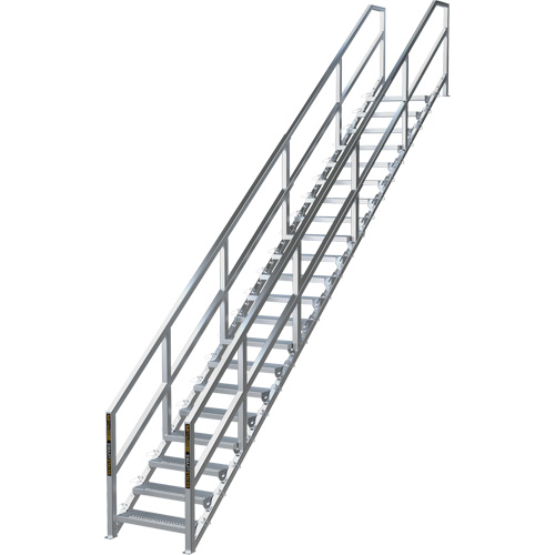 Syst&egrave;me d'escalier modulaire pour la construction de 17-21 marches SmartStairs, 157-1/2" ha Planification Entrepots Molloy