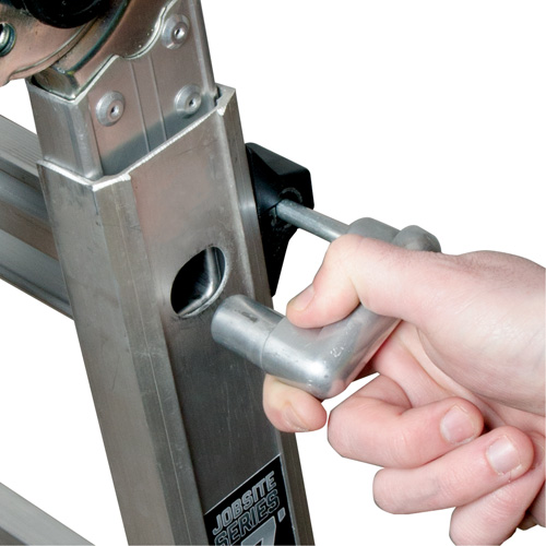 Telescoping Multi-Position Ladder, Aluminum, 300 lbs. Planification Entrepots Molloy