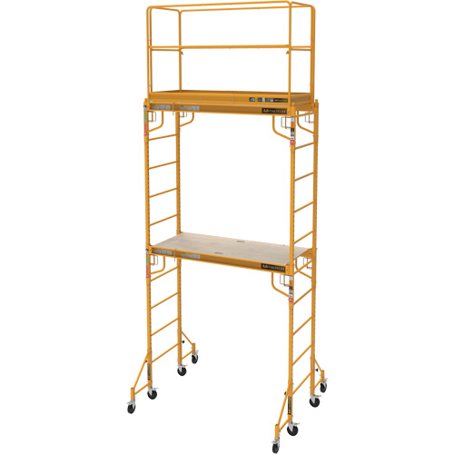 Jobsite Series Guardrail Scaffold Kit, 29-1/4" D x 44-1/2" H Planification Entrepots Molloy