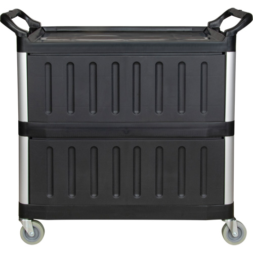 Utility Cart, 3 Tiers, 19-3/4" x 37-1/2" x 40-1/4", 250 lbs. Capacity Planification Entrepots Molloy