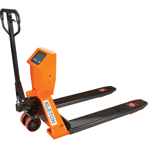 Transpalette &agrave; balance num&eacute;rique, 44,5" lo x 27,75" la, Capacit&eacute; de 4400 lb Planification Entrepots Molloy