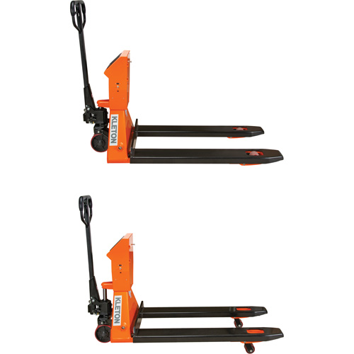 Transpalette &agrave; balance num&eacute;rique, 44,5" lo x 27,75" la, Capacit&eacute; de 4400 lb Planification Entrepots Molloy