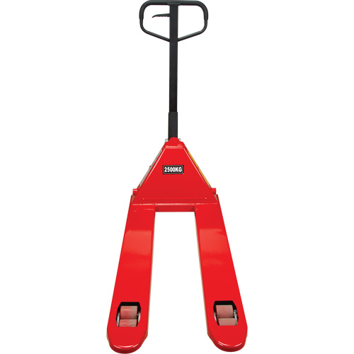 Transpalette manuel, Acier, 48" lo x 21" la, Capacit&eacute; 5500 lb Planification Entrepots Molloy