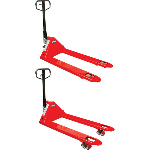 Manual Pallet Truck, Steel, 48" L x 27" W, 5500 lbs. Capacity Planification Entrepots Molloy