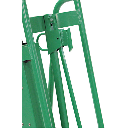 Powered Drum Hand Truck with Pneumatic Wheels Planification Entrepots Molloy