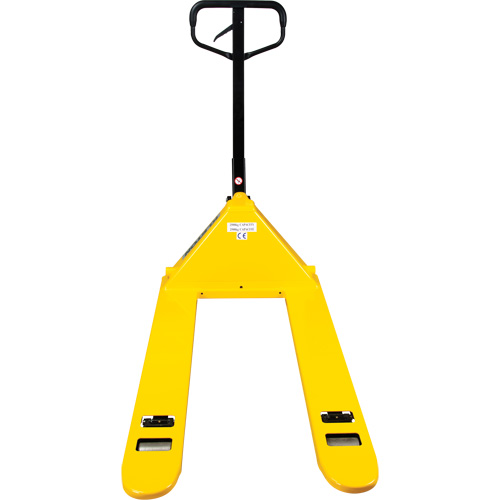 Transpalette &agrave; roues en acier, Acier, 48" lo x 27" la, Capacit&eacute; 5500 lb Planification Entrepots Molloy