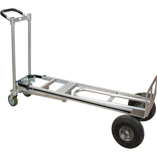 Chariot &agrave; main convertible 3-en-1, Aluminium, Capacit&eacute; 600 lb Planification Entrepots Molloy